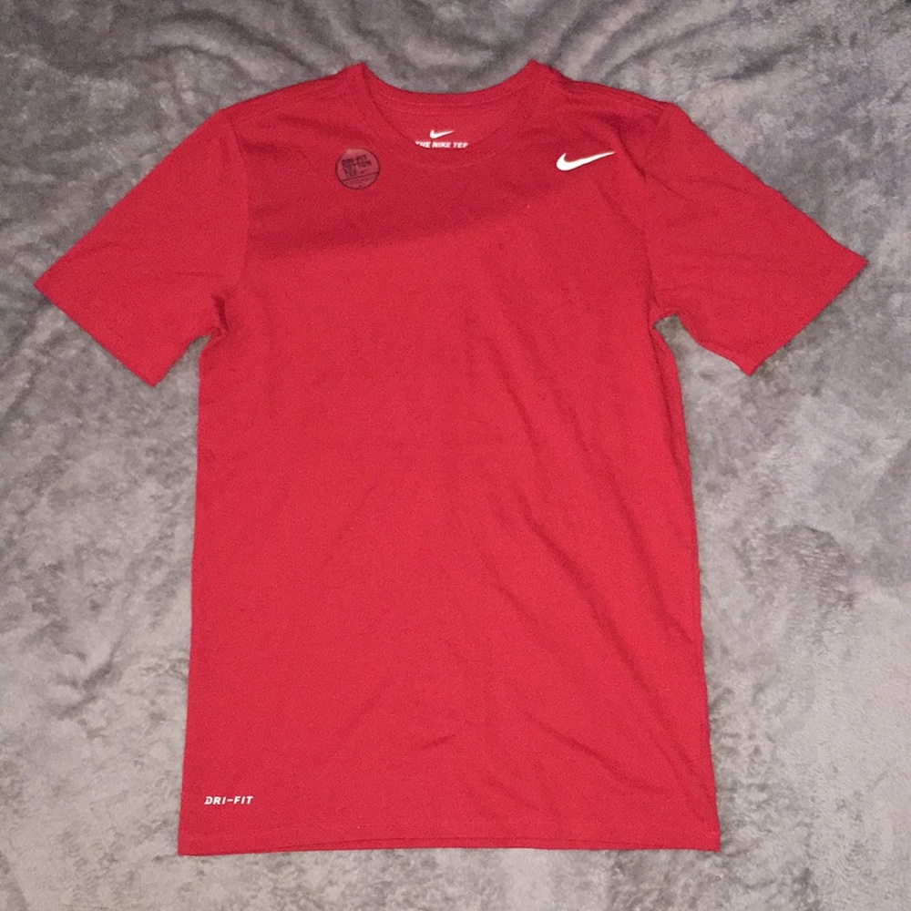 Red with white nike symbols